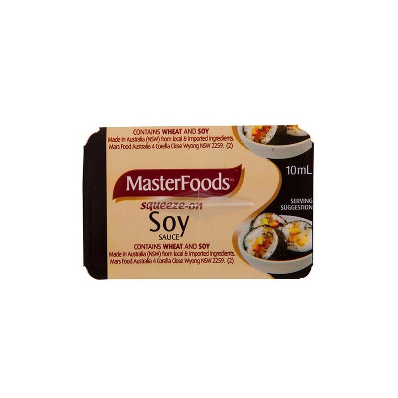 SOY SAUCE PORTIONS 10GM