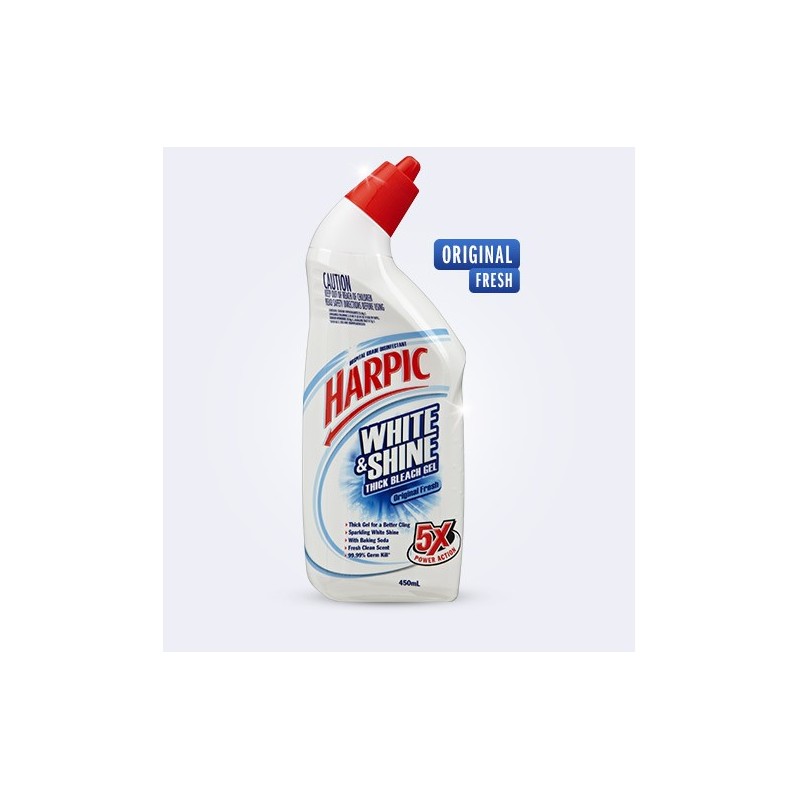 WHITE AND SHINE LIQUID TOILET CLEANER ORIGINAL...