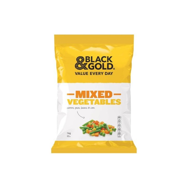 MIXED VEGETABLES 1KG