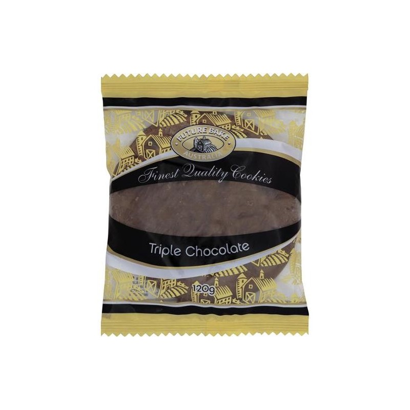 TRIPLE CHOCOLATE COOKIE 120GM TRIPLE CHOCOLATE COOKIE 120GM