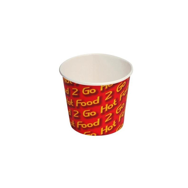 PAPER CHIP CUP HOT FOOD 2 GO 8OZ 50S