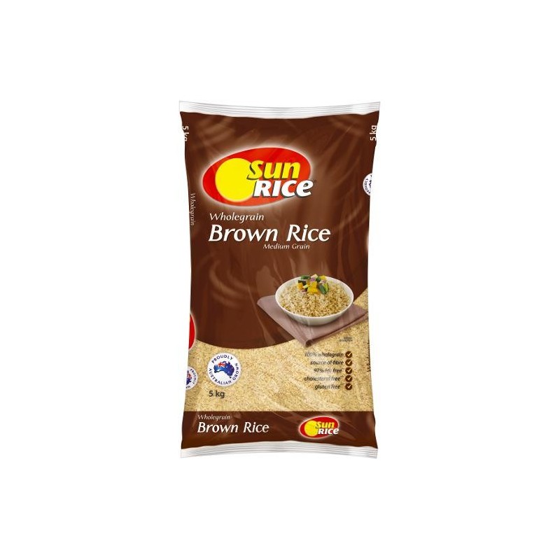 MEDIUM GRAIN BROWN RICE 5KG