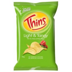 LIGHT AND TANGY POTATO CHIPS 45GM