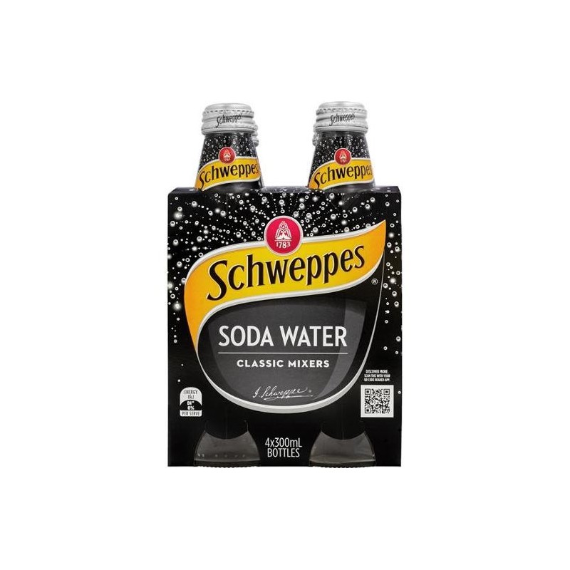 SODA WATER 4X300ML