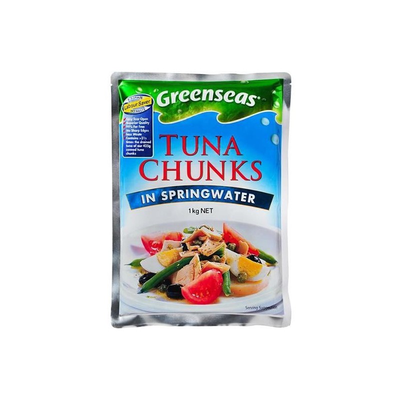 TUNA CHUNK SPRINGWATER 1KG