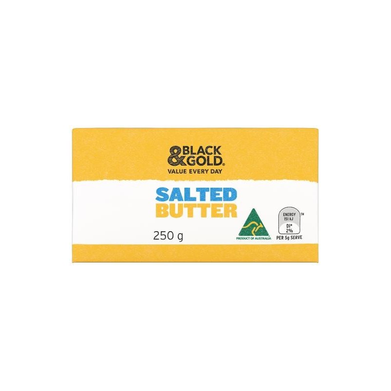 SALTED BUTTER 250GM
