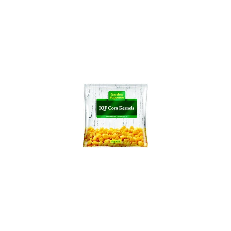 CORN KERNELS INDIVIDUALLY QUICK FROZEN 2KG