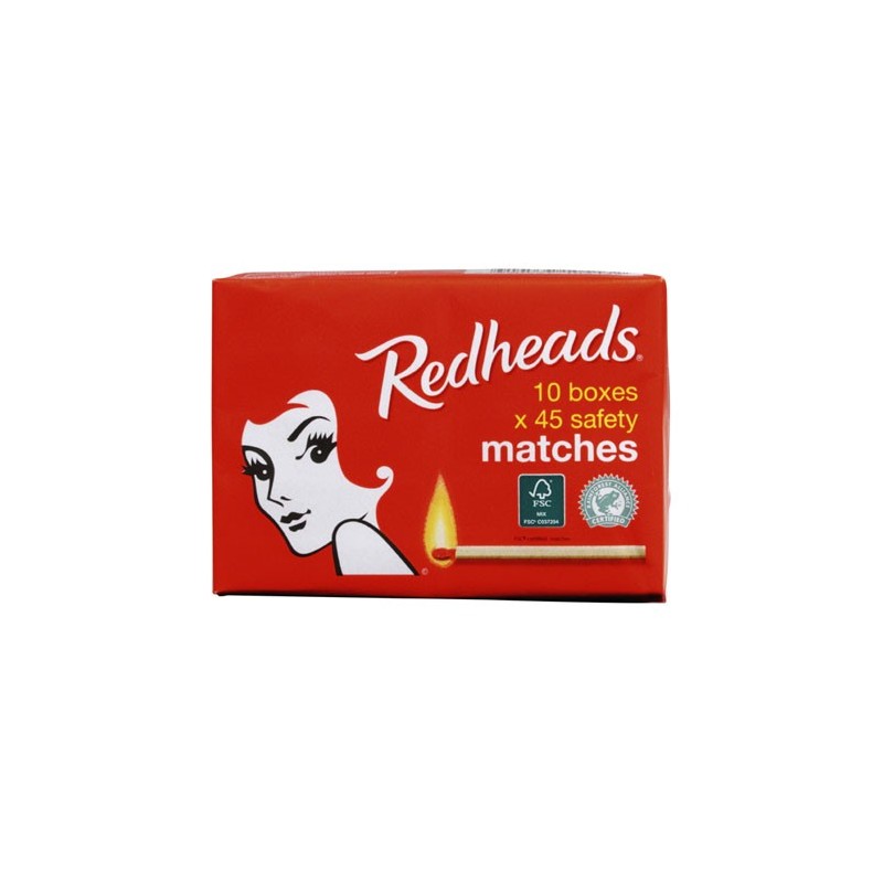 SAFETY MATCHES 10X45'S