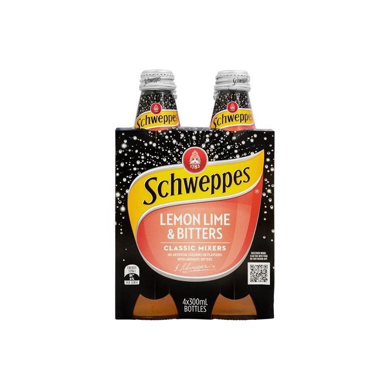 LEMON LIME AND BITTERS 4X300ML