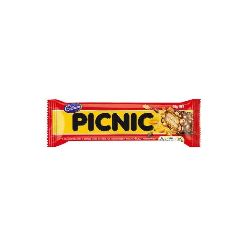 PICNIC MEDIUM CHOCOLATE 46GM