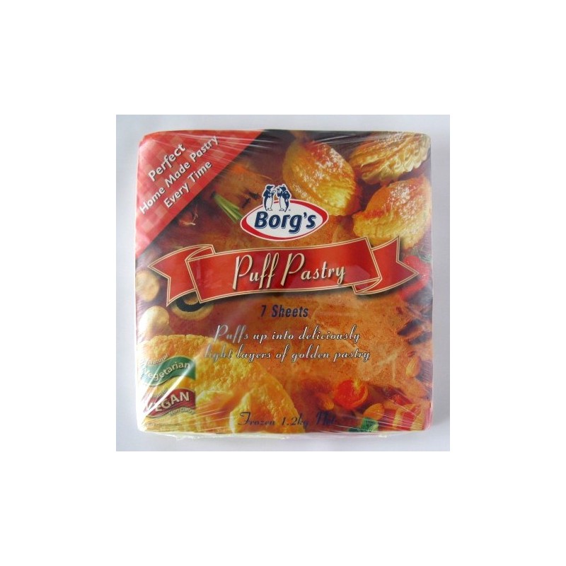 PUFF PASTRY SHEETS 1.2KG