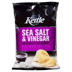 SEA SALT & VINEGAR NATURAL POTATO CHIPS 90GM