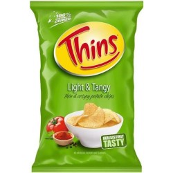 LIGHT AND TANGY POTATO CHIPS 175GM