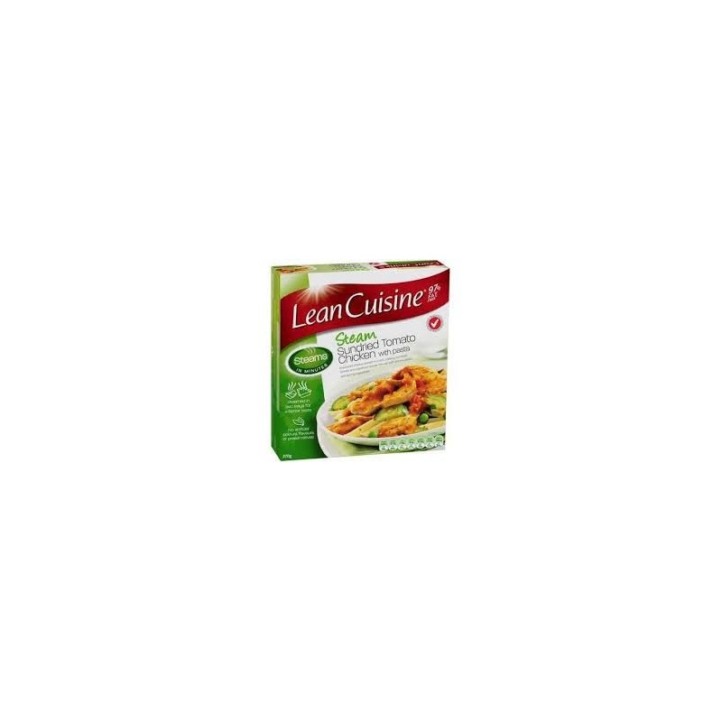 SUNDRIED TOMATO CHICKEN WITH PASTA STEAM MEAL 370GM