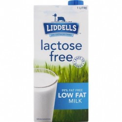 LACTOSE FREE LOW FAT MILK UHT 1L