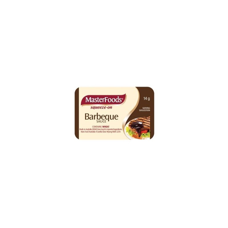 BBQ SAUCE PORTIONS 100S BBQ SAUCE PORTIONS 100S