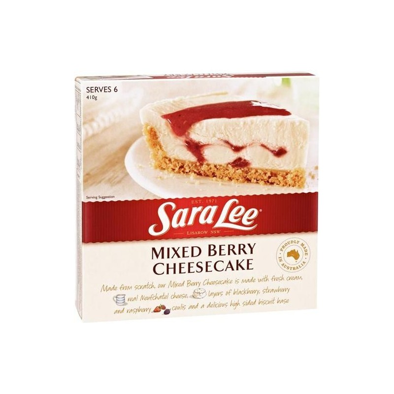 MIXED BERRY CHEESECAKE 410GM