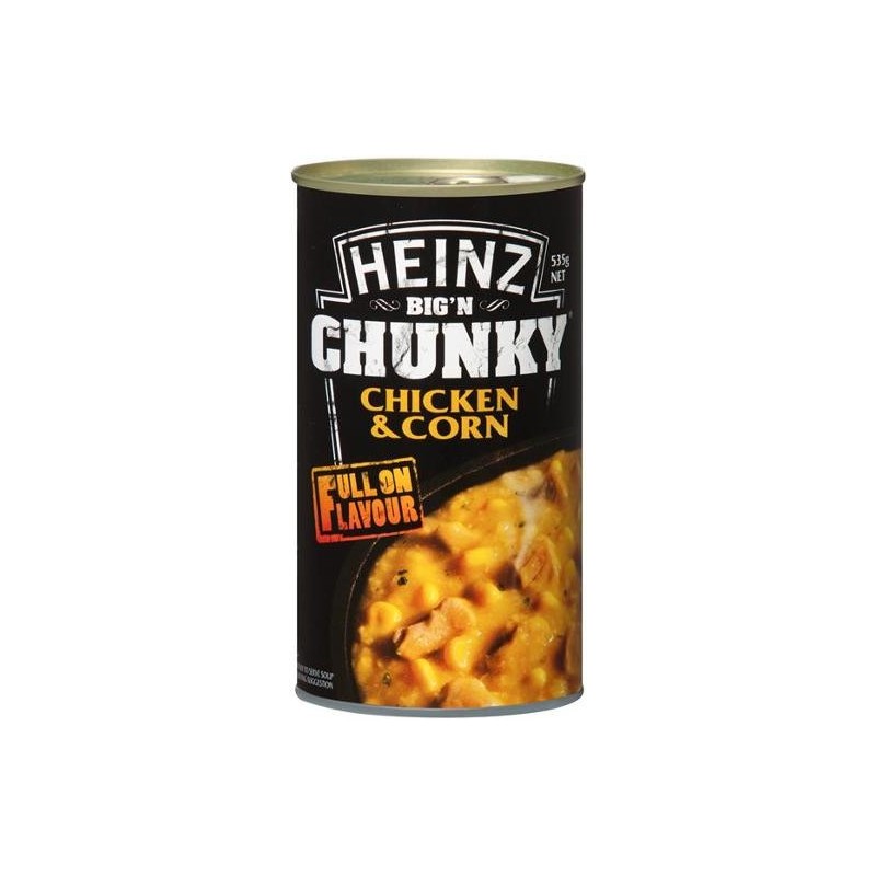 CHUNKY CHICKEN and SWEETCORN SOUP 535G CHUNKY CHICKEN and SWEETCORN SOUP 535G