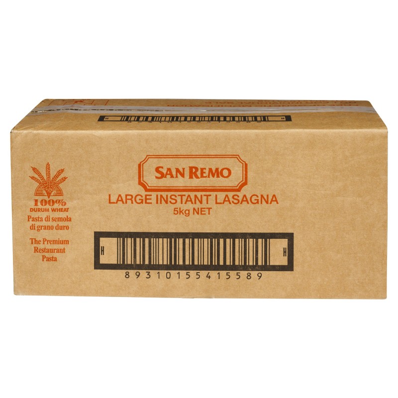 LARGE INSTANT LASAGNA No 1 5KG