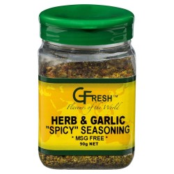 GFRESH SPICY HERB and GARLIC90GM