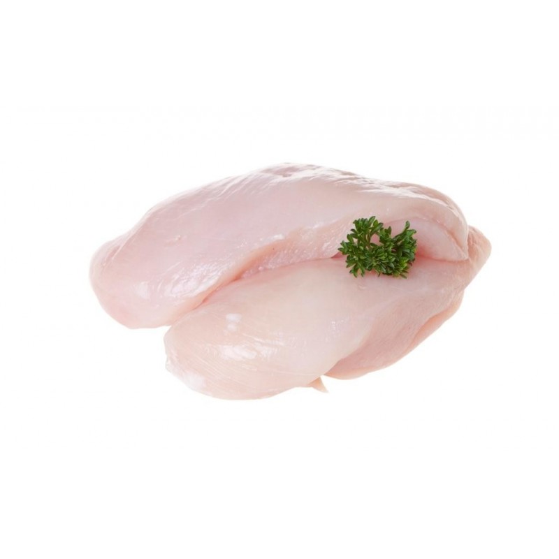HALAL CHICKEN BREAST FILLETS SKIN OFF 1KG