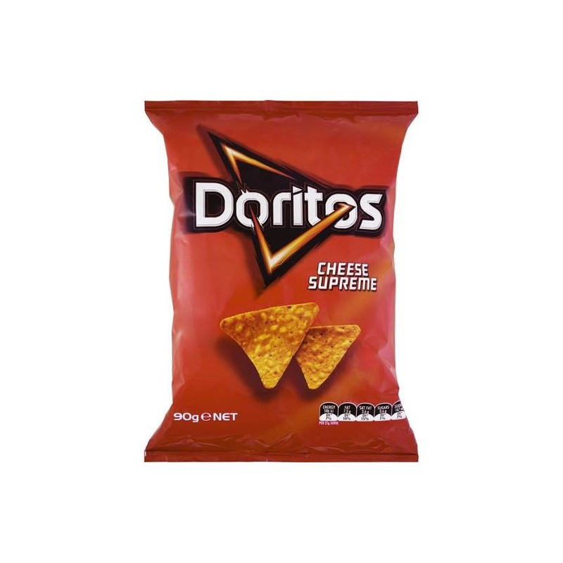 CORN CHIPS CHEESE SUPREME 90GM
