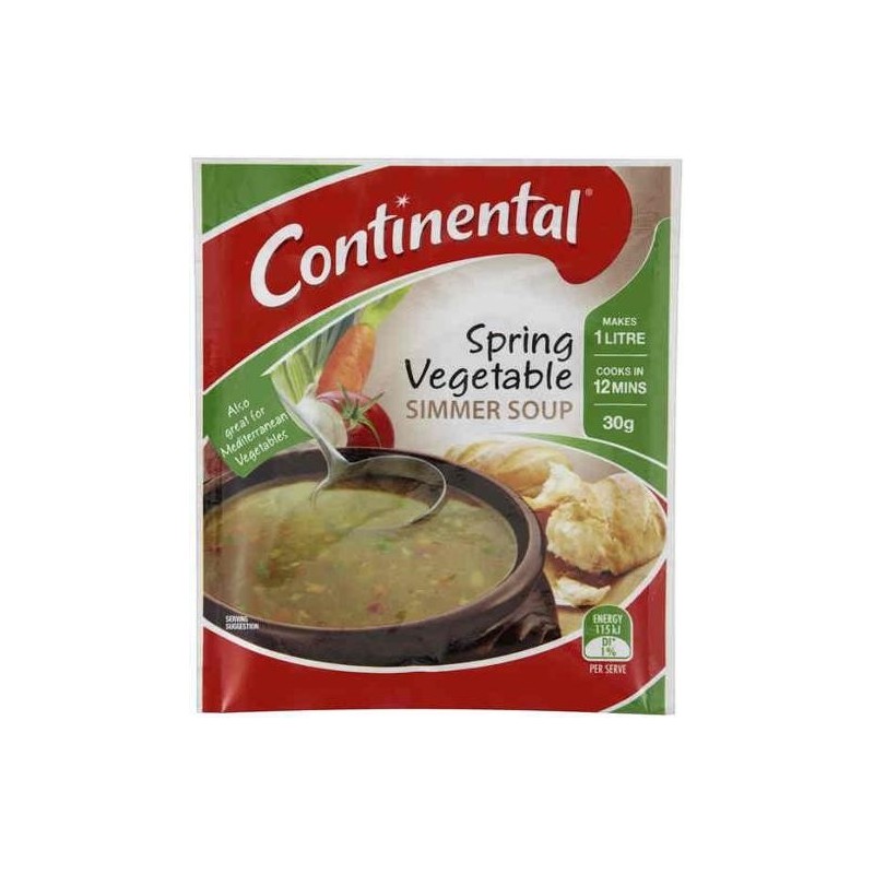 CUP-A-SOUP SPRING VEGETABLE 30GM