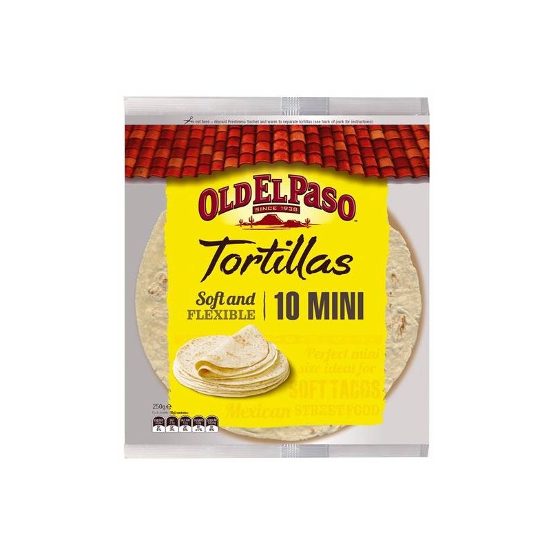 TORTILLAS MINI 10PK