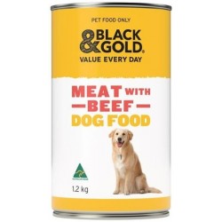 WET DOG FOOD MEAT WITH BEEF 1.2KG